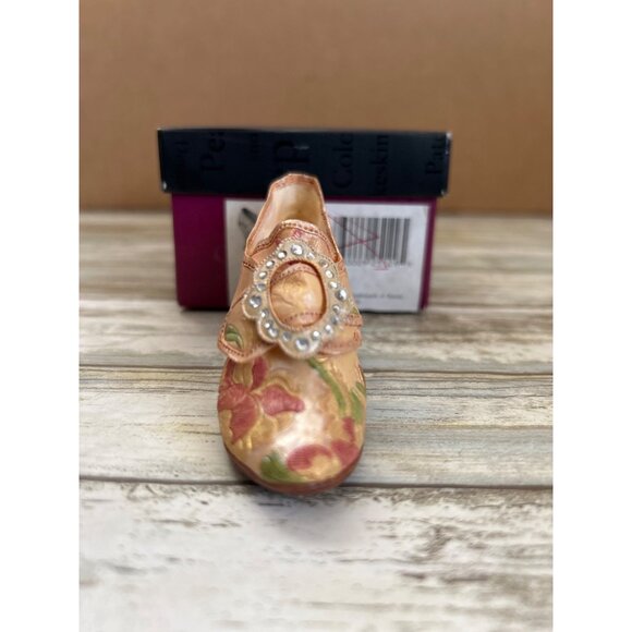 Just The Right Shoe by Raine 2001 Countess Mini Shoe Figurine #25129 w/BOX & COA - Picture 3 of 11